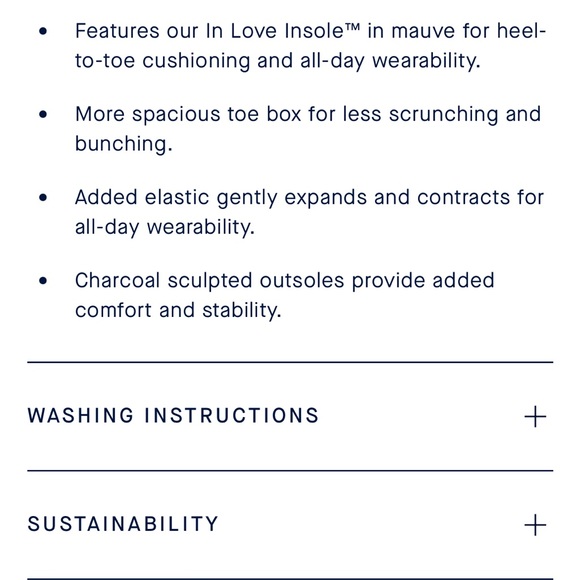 Worn once, Rothy’s Point II in Diamond Twill - Picture 4 of 8